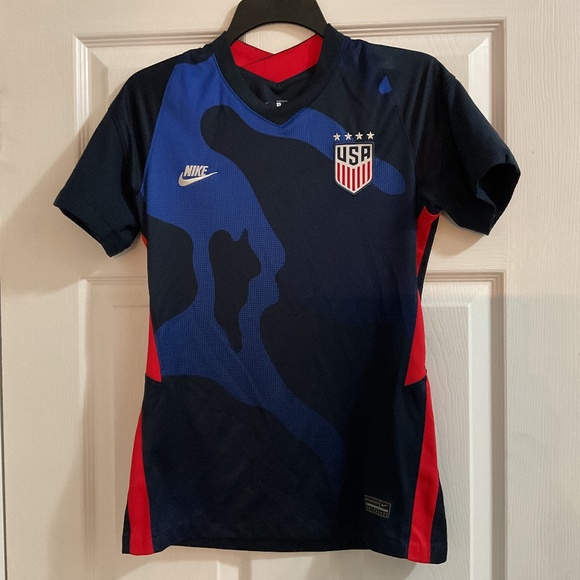 Women’s Team USA 2020 Away Soccer Jersey, Small - Picture 1 of 7